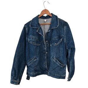 Vintage 1980s denim Jean jacket women’s large